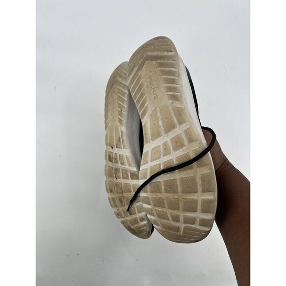 Adidas Shoes Womens 8 Cloudfoam Running Sneakers Lace Up AC8247 Black Fabric - Picture 5 of 7